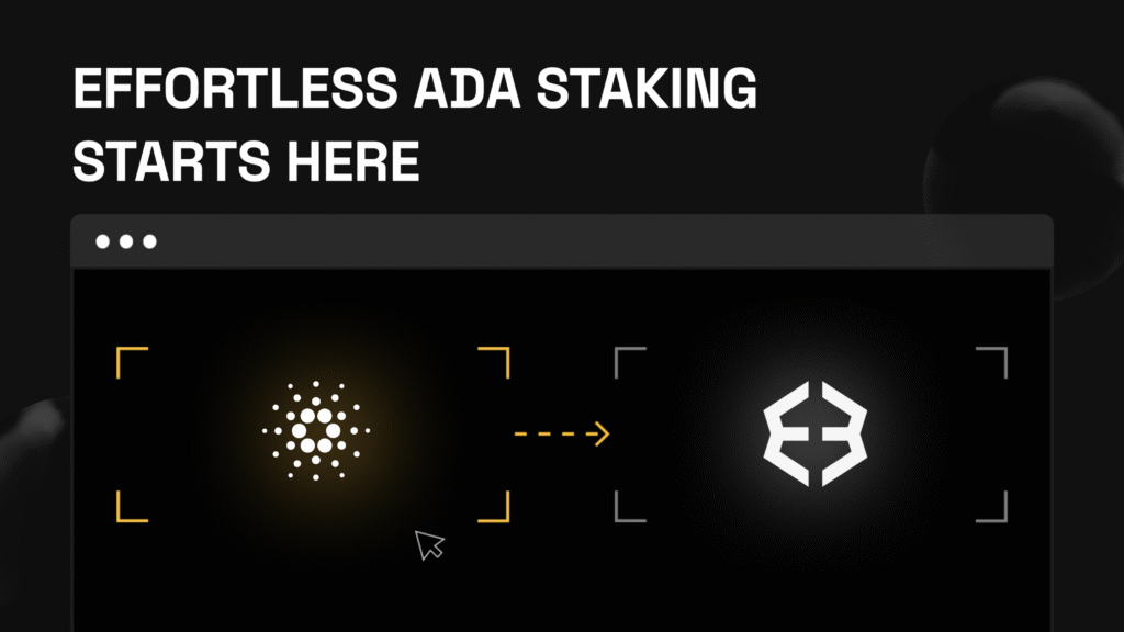 Effortless ADA Staking Starts Here