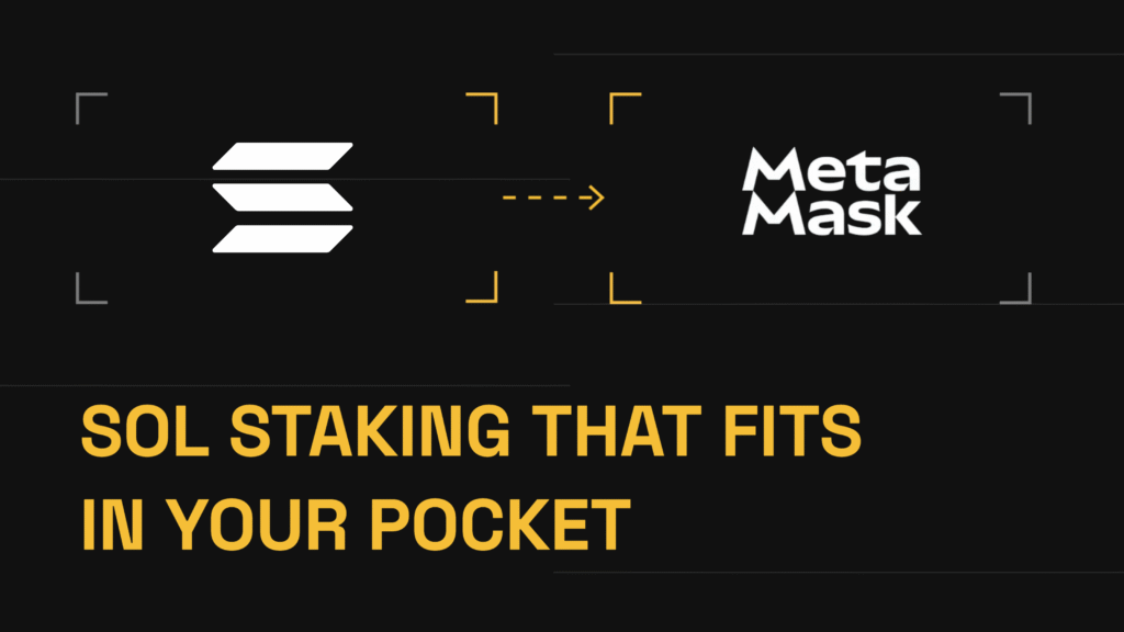 SOL staking that fits in your pocket