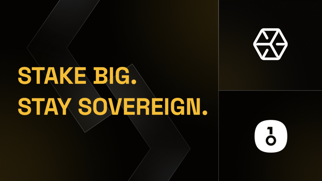 Stake Big. Stay Sovereign.