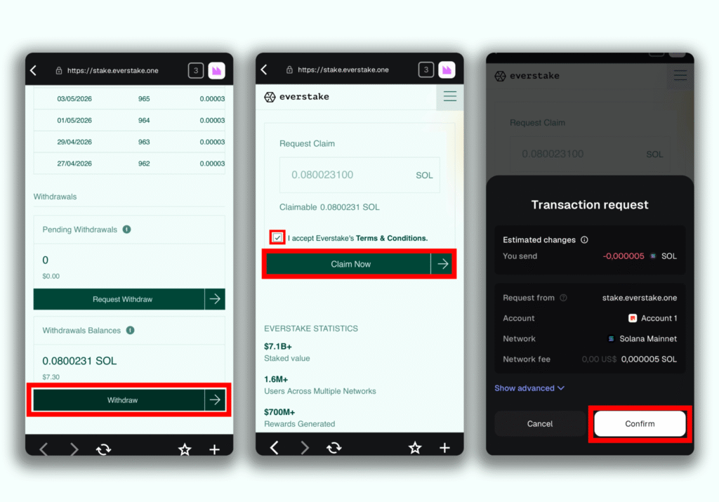 Step-by-Step Guide For Staking SOL Metamask Portfolio Everstake