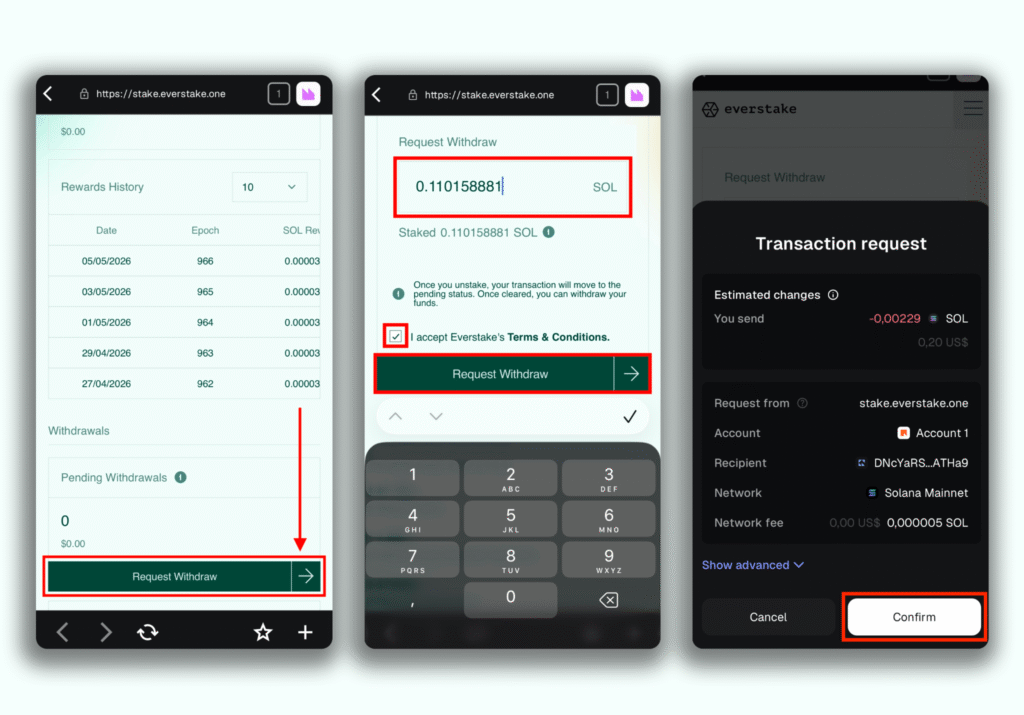 Step-by-Step Guide For Staking SOL Metamask Portfolio Everstake