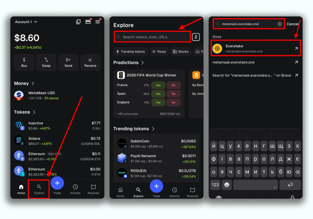 Step-by-Step Guide For Staking SOL Metamask Portfolio Everstake