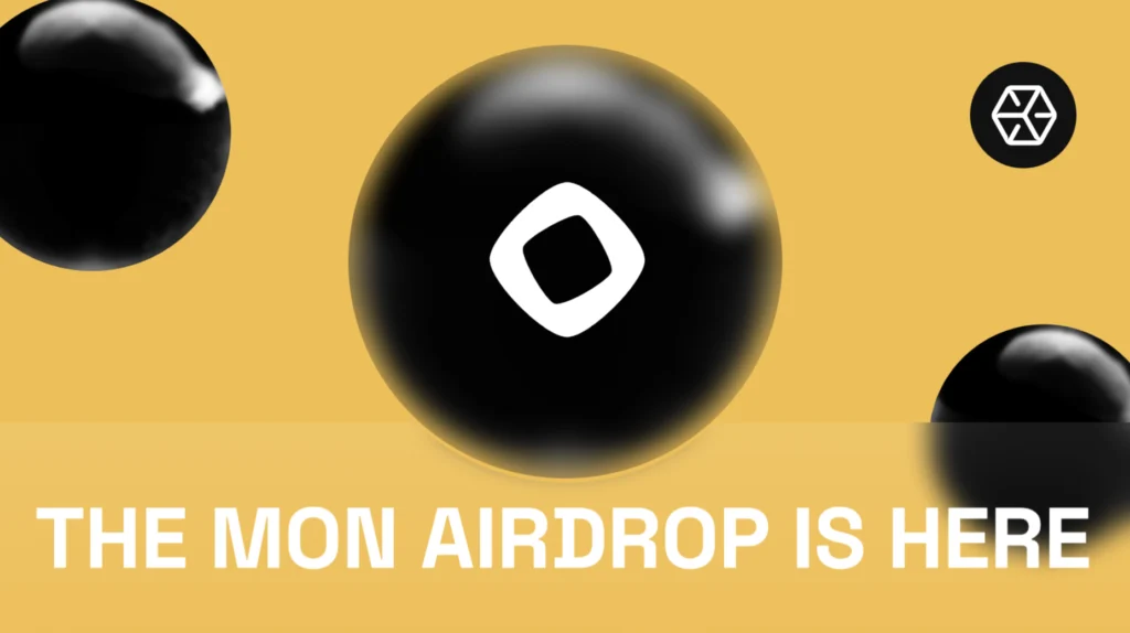 the MON airdrop is here