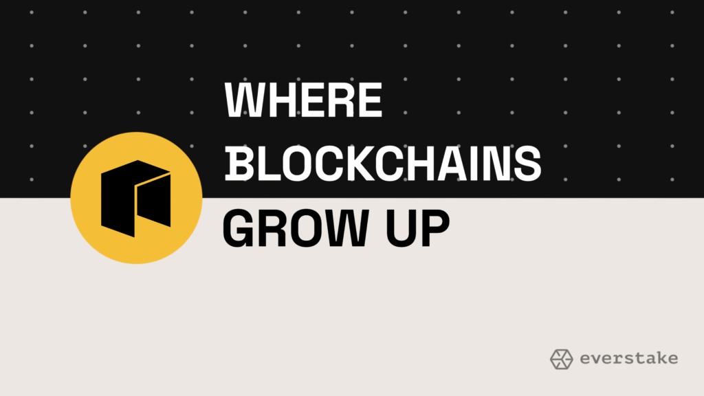 where blockchains grow up