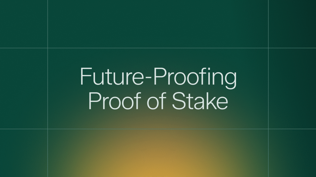 Is quantum computing an existential near-term risk to proof-of-stake networks?