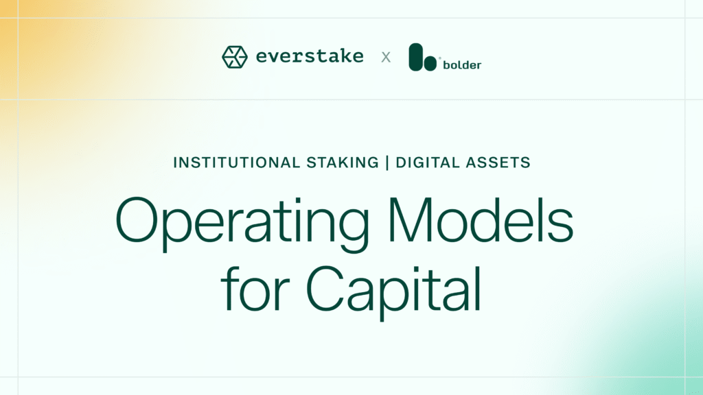 Bolder Group and Everstake