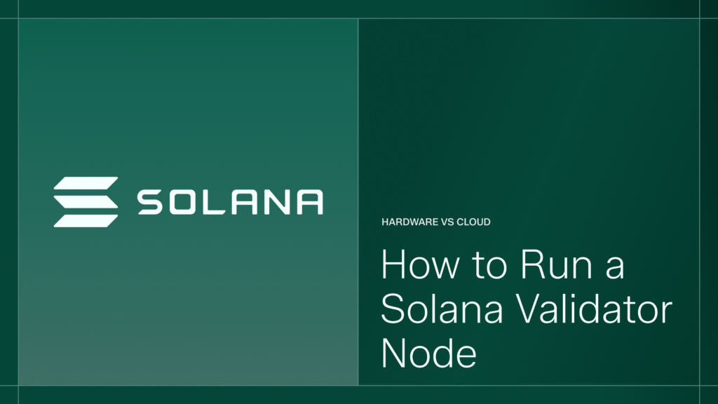 how to run solana validator node 2026