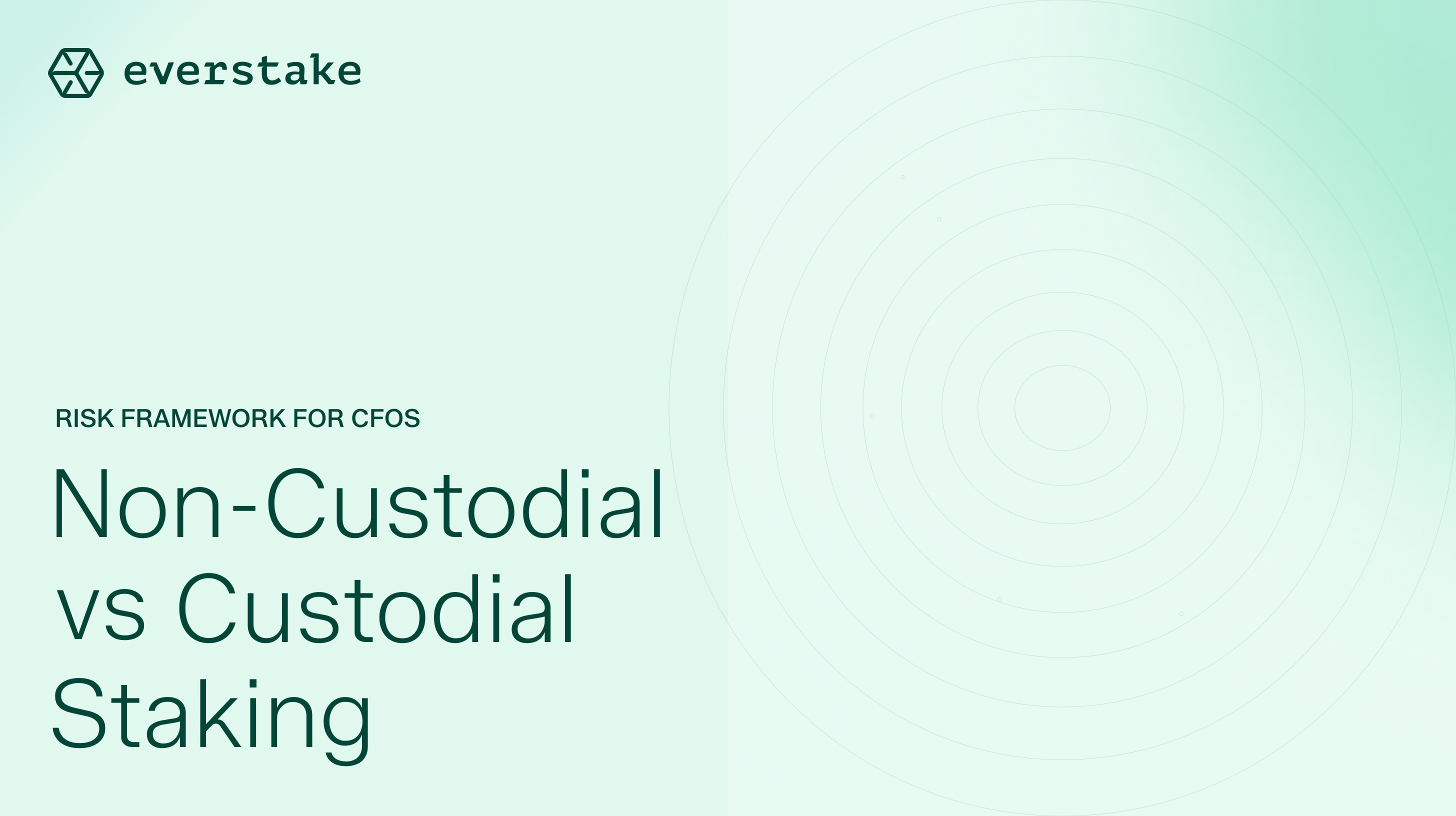 Non-Custodial vs Custodial Staking, Non-Custodial vs Managed Staking