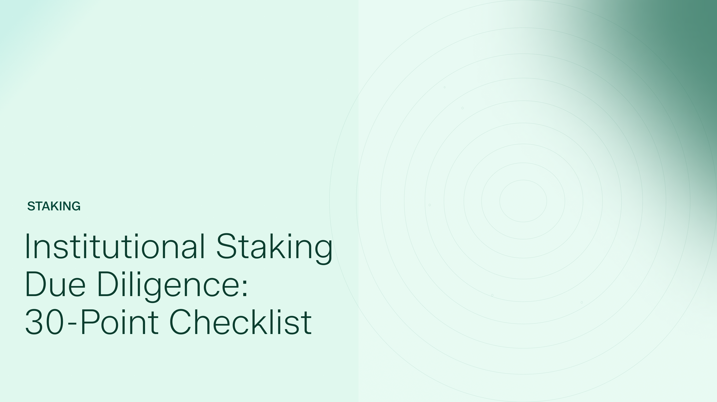 How to Choose a Staking Provider