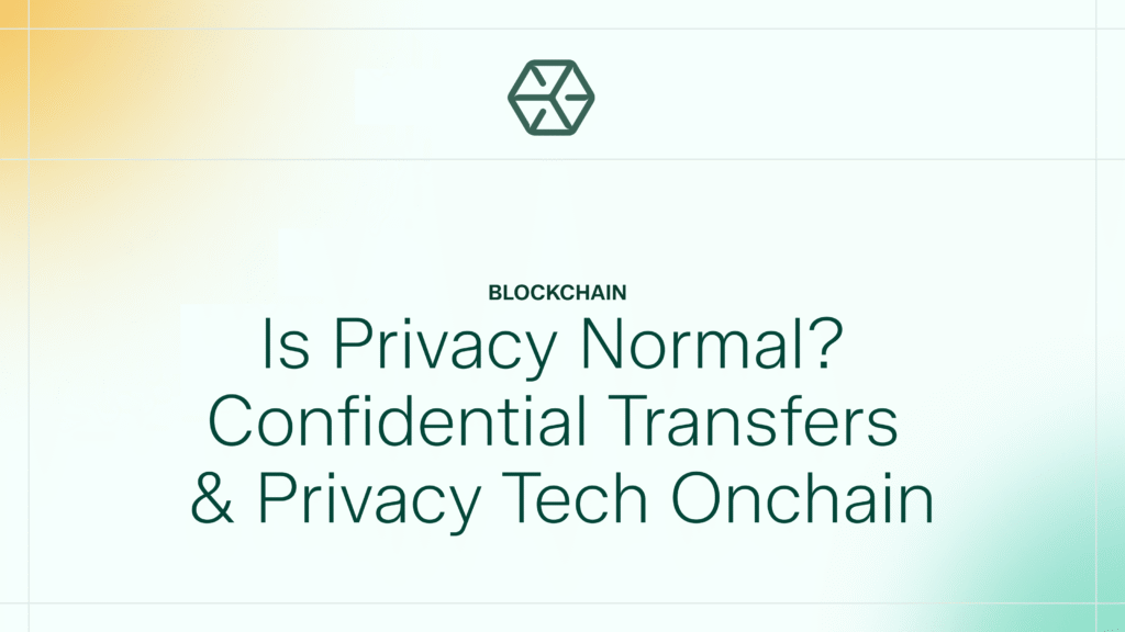 Is Blockchain Privacy Normal?