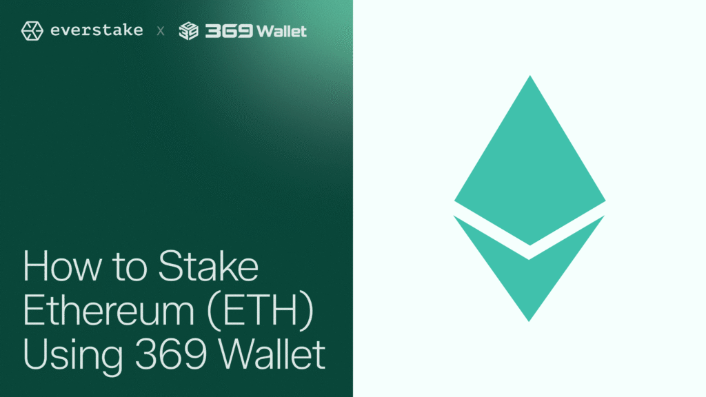 How to stake ETH using 369 Wallet