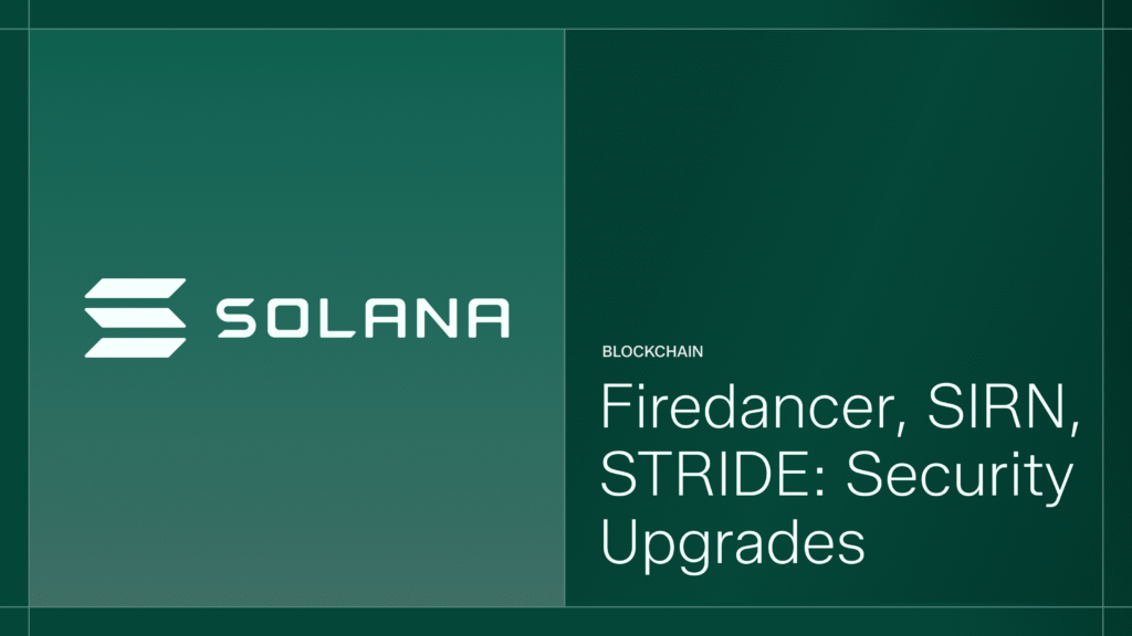 solana firedancer, sirn, stride