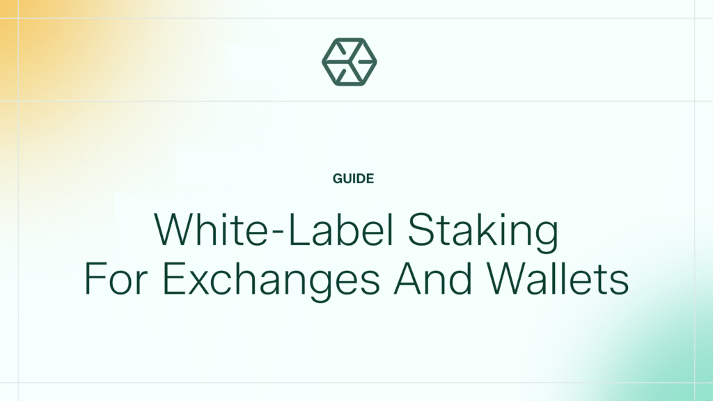 white label staking for exchanges